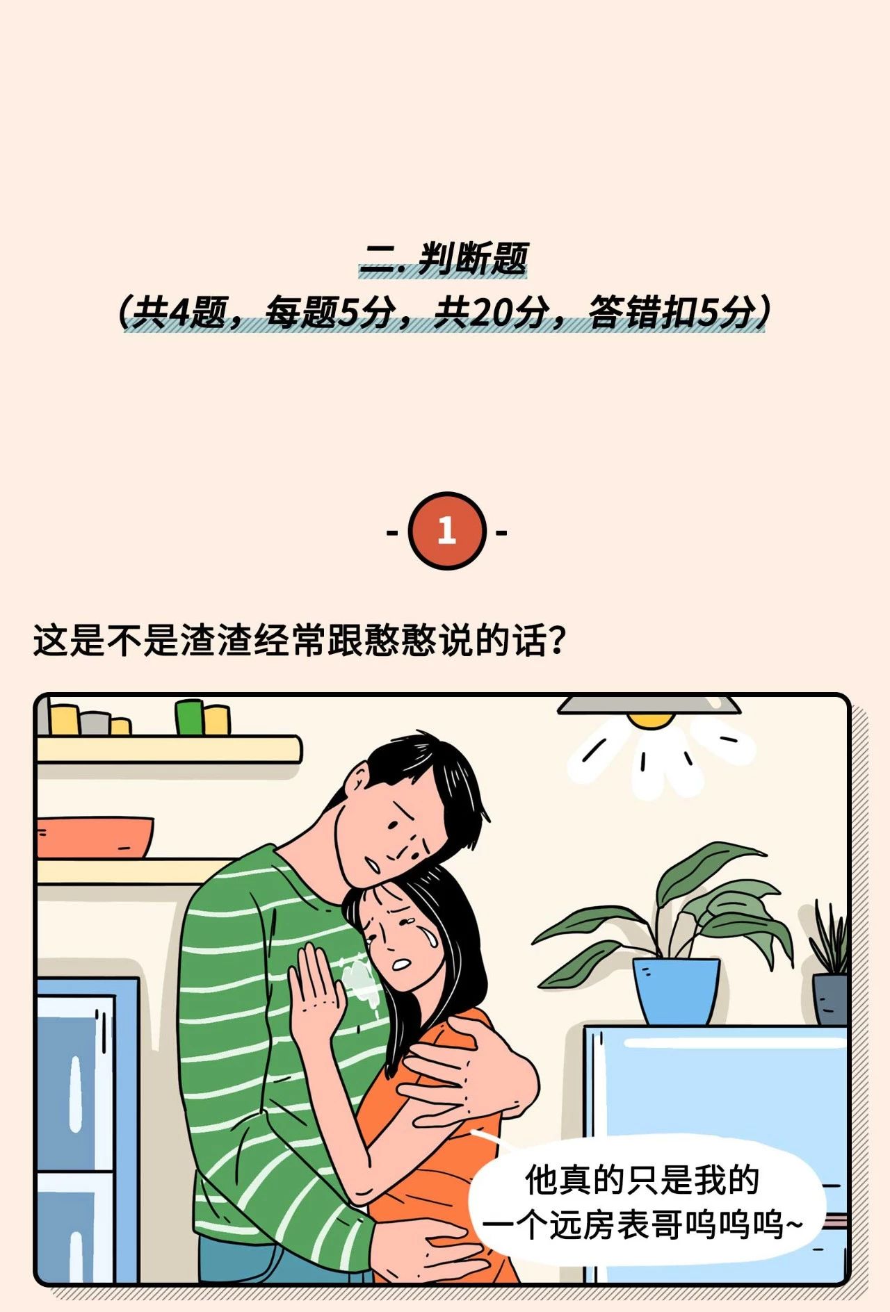 2021年渣女测试题（全国卷）