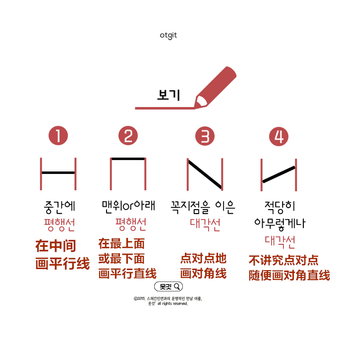 两条平行线用一条直线连接，你会怎么画？