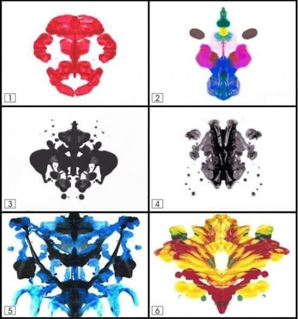 罗夏墨迹测验图解释