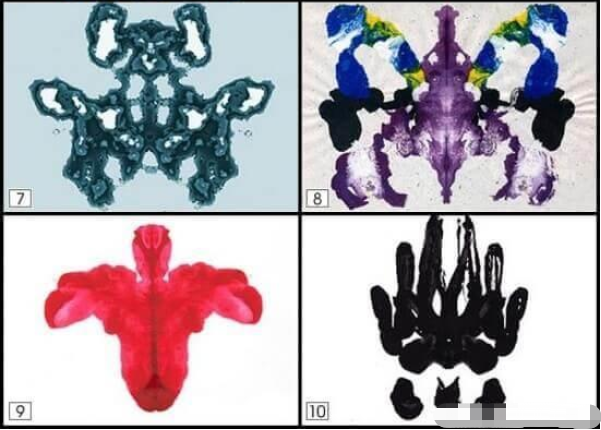 罗夏墨迹测验图解释